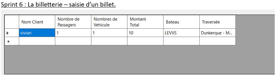 Image du projet C#